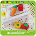 3D Strawberry Cup Cake Shaped Eraser
